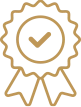 Award badge icon representing a proven track record of car accident verdicts and settlements
